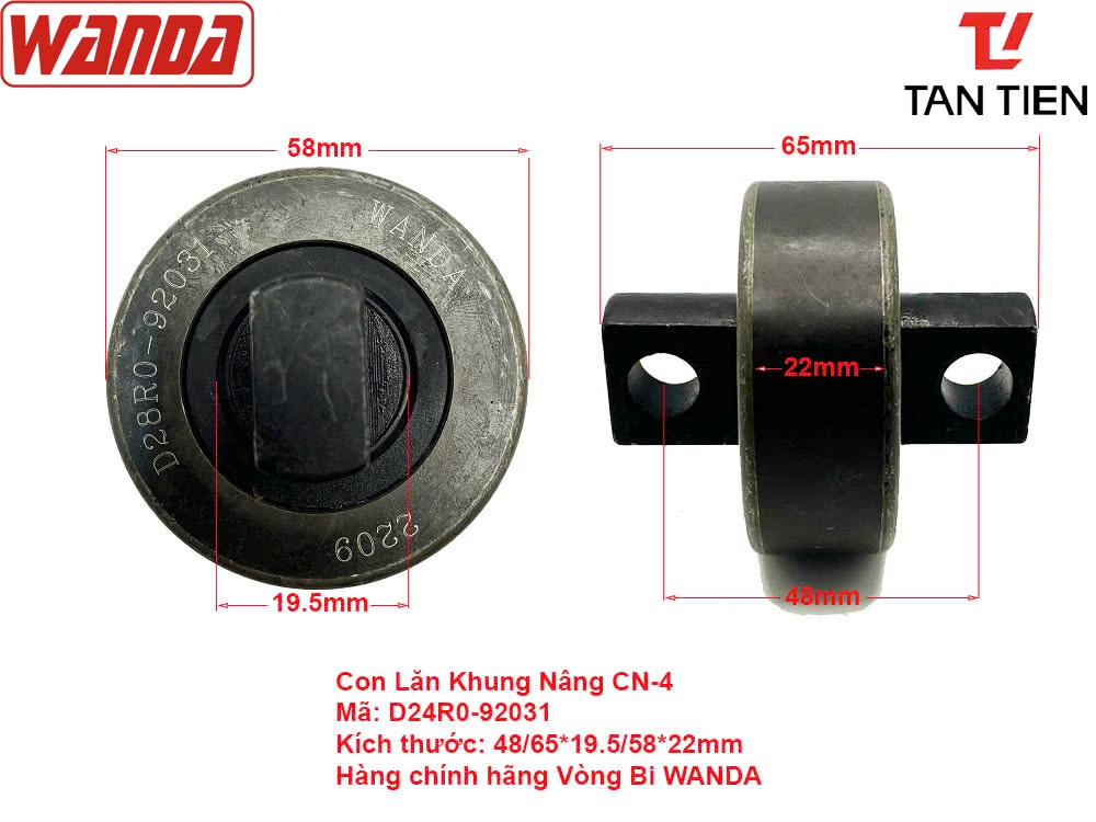 Con Lăn Khung Nâng D28R0-92031